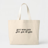 Grappige Moederdag Canvas tas (Voorkant)