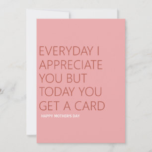 Grappige Moederdag Feestdagenkaart