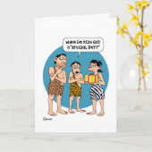 Grappige Moederdag groet Kaart (Gele Bloem)