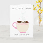 Grappige Moederdag kaart (Gele Bloem)