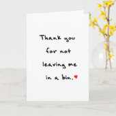 Grappige Moederdag Kaart Rude Moederdag Kaart (Gele Bloem)