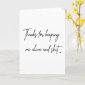 Grappige Moederdag Kaart Rude Moederdag Kaart (Gele Bloem)