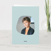 Grappige Moederdag koffie fotokaart Kaart (Achterkant)