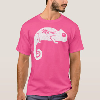 Grappige Moederdag Mama Chameleon s T-shirt