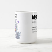 Grappige Moederdag Moeder Definitie Wrap Magische Mok (Midden)