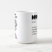 Grappige Moederdag Moeder Definitie Wrap Magische Mok (Midden)