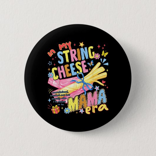 Grappige Moederdag Moeder Leven Ronde Button 5,7 Cm (Voorkant)