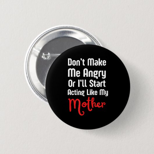 Grappige Moederdag Ronde Button 5,7 Cm (Voorkant /achterkant)