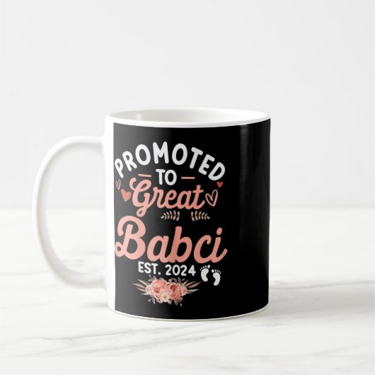 Grappige Moederdag Shirt gepromoveerd tot grote BC Koffiemok (Links)