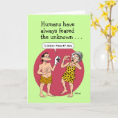 Grappige Moederdag: van zoon Kaart (Gele Bloem)