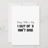 Grappige Moederdagkaart 3 Kinderen Bedankkaart (Voorkant)