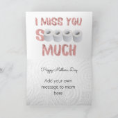 Grappige Moederdagkaart Quarantaine Kaart (Binnen)