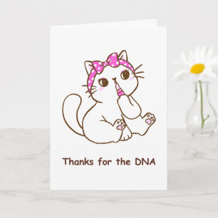 Grappige Moederkaart Bedankt voor het DNA Mooie Ka Kaart