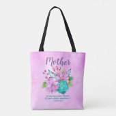 Grappige MOEDERS Citaat Tote Bag (Achterkant)