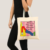 Grappige Moeders' Oerbrul, Boodschappentas Tote Bag (Voorkant (product))
