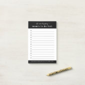 Grappige Moeders Takenlijst | Checklist Moeder Lev Post-it® Notes (Op bureau)
