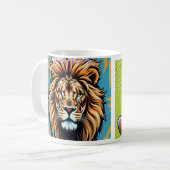 grappige moerassen koffiemok (Voorkant links)