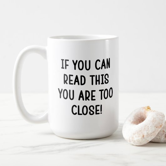 Grappige mok (Met donut)