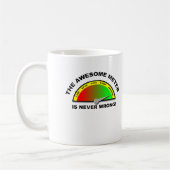 Grappige mok Awesome Meter (Links)