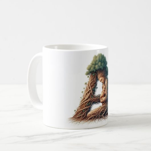 Grappige mok koffie (Voorkant links)