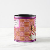 Grappige mok koffie beste vriend cadeau "Bril" (Midden)