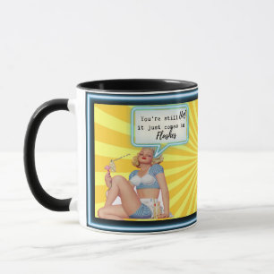 Grappige mok koffie beste vriend cadeau "Hete flit