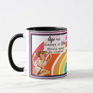 Grappige mok koffie beste vriend cadeau "Leeftijd/