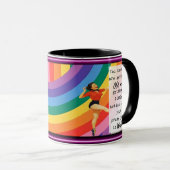 Grappige mok koffie beste vriend cadeau "Prune" (Voorkant rechts)