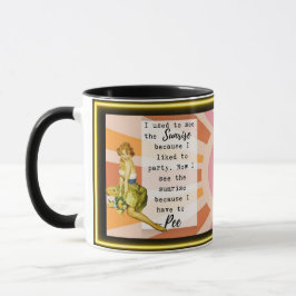 Grappige mok koffie beste vriend cadeau "Zonsopgan
