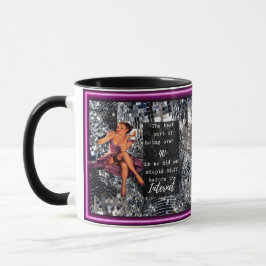 Grappige mok koffie beste vriendin cadeau "Boven d
