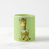Grappige Mok met Happy Baby Giraffe - Kies Kleur (Midden)