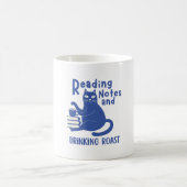 Grappige mok met 'Lezen en koffie drinken' (Center)