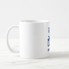 Grappige mok met 'Lezen en koffie drinken'