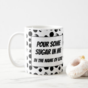 Grappige mok met tekst Pour some sugar rock funny