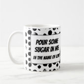 Grappige mok met tekst Pour some sugar rock funny (Links)