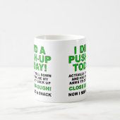 Grappige Mok of Reis Mok voor A Push-Up (Center)