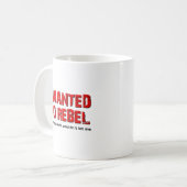 Grappige mok om tegen te rebelleren (Voorkant links)