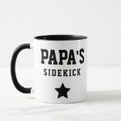 Grappige mok 'Papa's hulpje' voor kleinkinderen (Links)