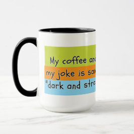 Grappige mok perfect cadeau voor koffie- en humorl