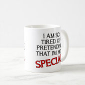 Grappige mok quotes en spreuken doen alsof ik spec (Voorkant rechts)