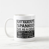 Grappige mok Respect voor Anderen (Links)