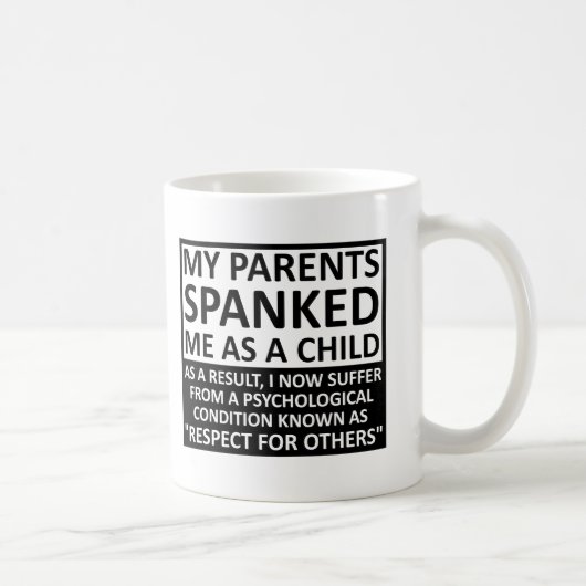 Grappige mok Respect voor Anderen (Rechts)