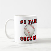 Grappige Mok van de Ventilator van het voetbal de (Links)