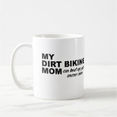 Grappige mok voor dirt bike-moeder (Links)