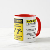 Grappige mok voor een Engineer (Voorkant rechts)