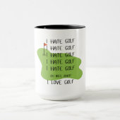 Grappige Mok voor golfliefhebbers (Midden)