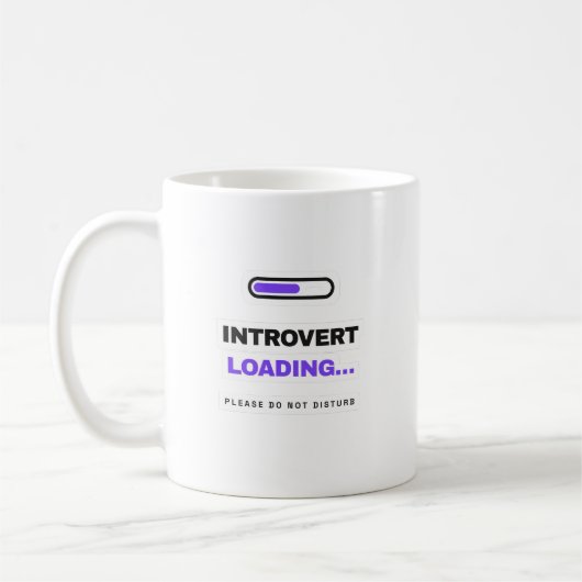 Grappige mok voor introverte (Links)