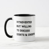 Grappige mok voor introverte boekhouders (Links)
