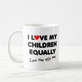Grappige mok voor liefhebbers van mijn kinderen (Links)