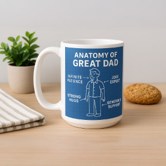 Grappige mok voor papa - beste cadeau-idee voor va